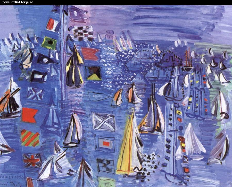 Dufy Raoul Regatta at Cowes